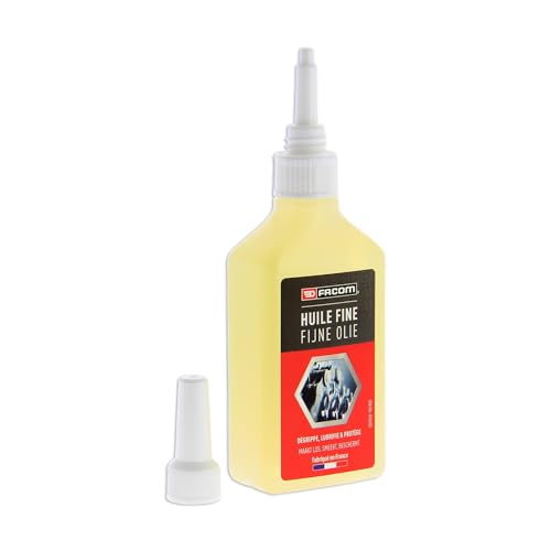 FACOM 006106 Huile Fine, Lubrifiant fluide pour les Mécanismes en Métal - Burette 125ml