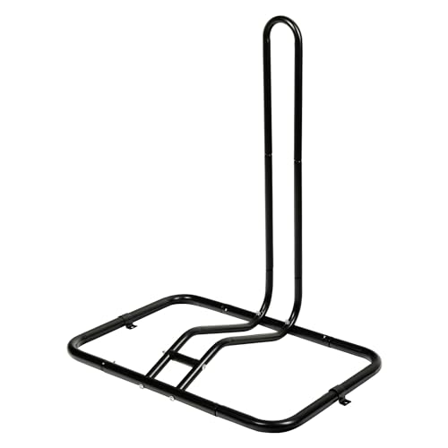 Schramm® Fahrradständer erweiterbar in schwarz Bodenständer freistehend Radständer Standparker Fahrrad Abstellständer Mehrfachständer, Größe:Für 1 Fahrrad