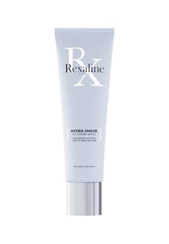 Rexaline Hydra-Divine SPF 20 - jugend- und feuchtigkeitsspendende Tagescreme - Rexaline CC Pflege mit Hyaluronsäure - getönte Anti-Aging Pflege - korrigiert Augenringe Anti-Agingpflege - 30 ml