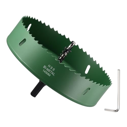 Scie-cloche 145 mm DTGN M42 en acier cobalt pour perçage intensif de métaux et cuivre