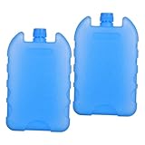 SOLUSTRE 2piezas Bloques De Reutilizables Para Congelador Packs De Portátiles Para Enfriar Comida y Bebidas Para Ventiladores De Aire Acondicionado y Actividades