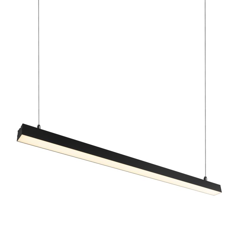 Luminaria Lineal LED Philips 2835 150Cm 50W 3000K IP40 Acabado Negro [1916-NSLNL1500MM-P-WW] | Greenice