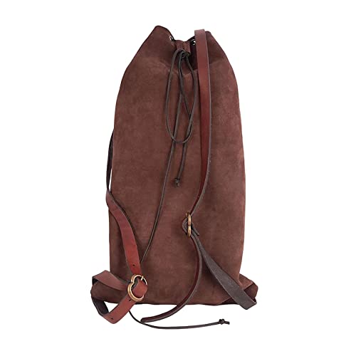 LUNWJJIP Sac à Dos médiéval for Homme et Femme – Idéal for Les activités de Plein air, Noir, 28 cm x 45 cm/1583(Coffee) – vue 6