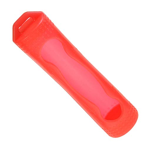 Armerah 18650 eCig Vape Akku-Schutzhülle Silikon Gummi Single Rot Cover