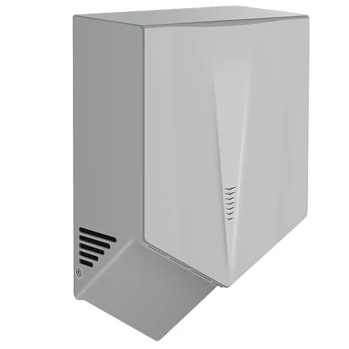 Secador de manos con sensor automático comercial, 1500 W, secado rápido en 6 10 segundos, montado en la pared con salida de aire bidireccional para cocina, baño e inodoro