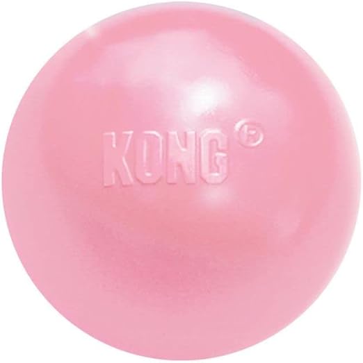 Pet Supplies KONG Puppy Ball Soft Rubber, Dog Fetch Toy for
