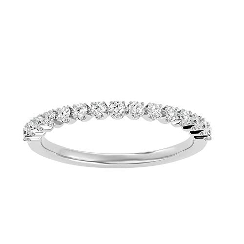 Or blanc 585 Ronde : bague intemporelle au design épuré pour sublimer votre style au quotidien