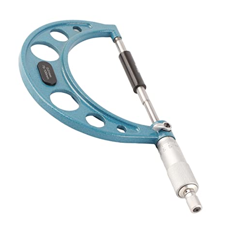 Micromètre extérieur en acier inoxydable robuste avec vernier de précision