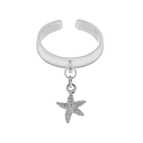 Image of Spinningdaisy Dangling Mighty Tiny Charm Adjustable Ring