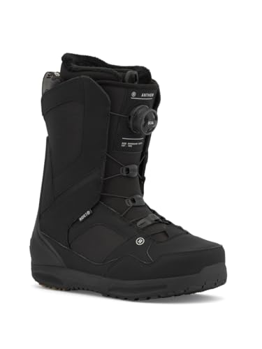 Ride Anthem Mens Snowboard Boots, Black, 10.5