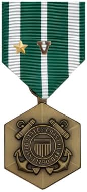 Coast Guard Commendation Medal Full Size Standard Finish