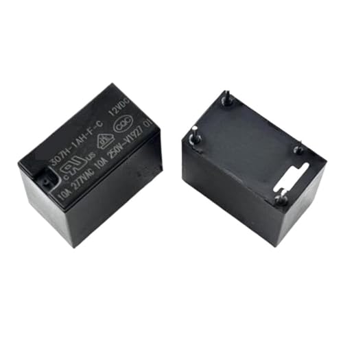 Relé 307H-1AH-F-C 12V DC de 10A y 4 pines para control electrónico de automoción