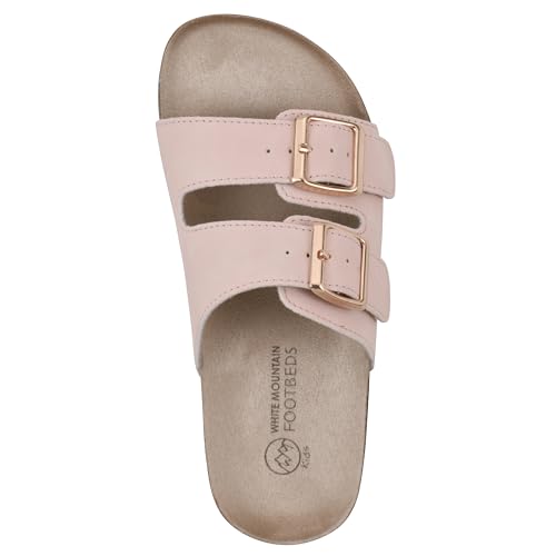 Image of WHITE MOUNTAIN Kids Girls' Helga Slide Footbed Sandal