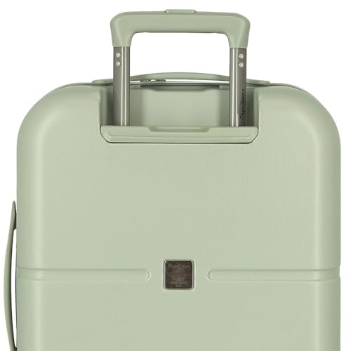 Pepe Jeans Unisex. 7699139 Mala De Cabina Sotaque RíGido 55Cm Verde (Osfa), Casual, Abs/Policarbonato, Cabine - 9
