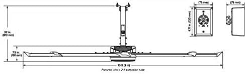 Ventilador de Techo 10 pies 2 Velocidades 110V miniatura 11
