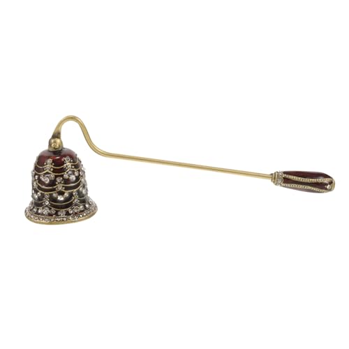 ERINGOGO Candle Extinguisher Long Handle Diamond-crusted Snuffer for Safe Wick Put Out