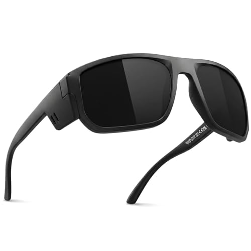 Lunettes de soleil de sécurité XXL Z87 pour hommes à grosse tête TR90 surdimensionnées 8708