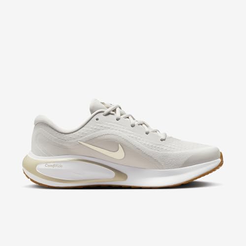 Nike Journey Run Women's Road Running Shoes (FJ7765-003, Phantom/Sail/Gum Light Brown/Neutral Olive) Size 11