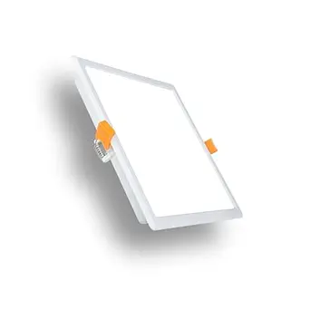 SUNRAYS 8W LED Square Downlight, Backlit Panel |Natural White| Energy Efficient |Ultra Bright Light|Suitable for Home,Office (Cut Out: 4 inches) 11x11 CM SETOF1