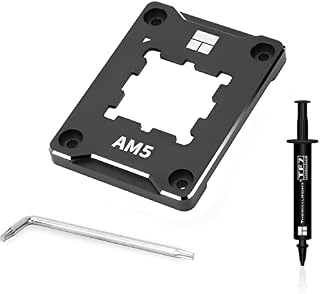Thermalright ASF-BLACK AM5 CPU holder, corrective anti-bending fixing frame, AM5 full-fit fixed non-marking mounter, AM5 anti-bending contact frame, CPU cooler standard