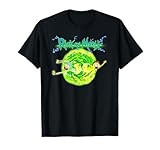 Rick and Morty Portal Glow Lightning Logo T-Shirt