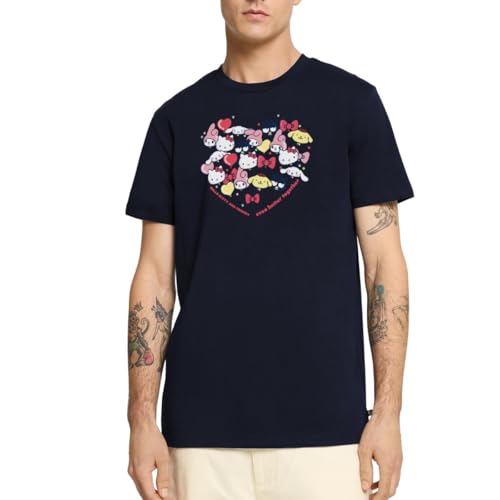 T-shirt Hello Kitty homme nostalgie pop culture look décontracté