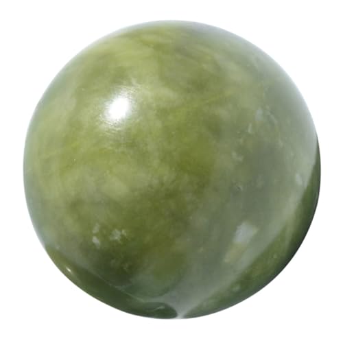 TOVINANNA Massage Handball Chakra Crystal Balls Massage Roller Ball Manual Massage Bal Hand Massage Exercise Balls Massage Muscle Massage Hand Tools Massager Jade Fitness Round