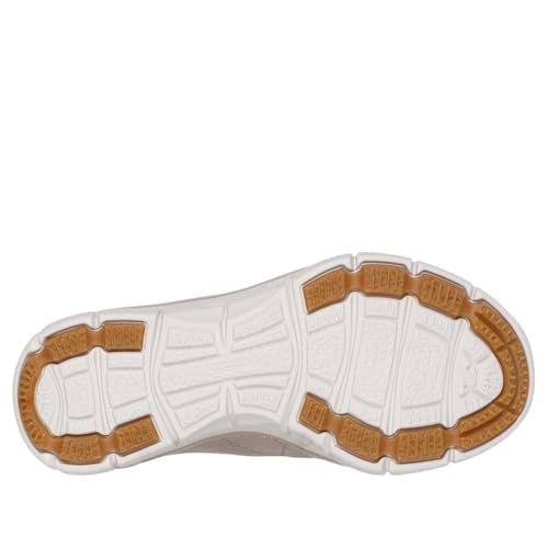 Skechers Women's Brilliance-Night Shift Hands Free Slip-ins Sneaker, Taupe, 7.5 by Skechers - Image 3
