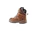 Steel Blue Men's Southern Cross Zip Scuff Steel Toe Safety Boot, Distressed Brown