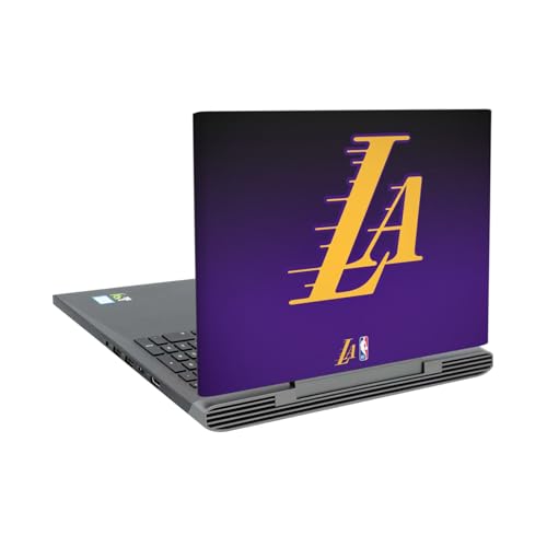 Autocollant Los Angeles Lakers pour PC Dell Inspiron 15 7000 P65F protection vinyle