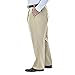 Haggar Men's big-tall B&t Premium No Iron Classic Fit Expandable Waist Pleat Front