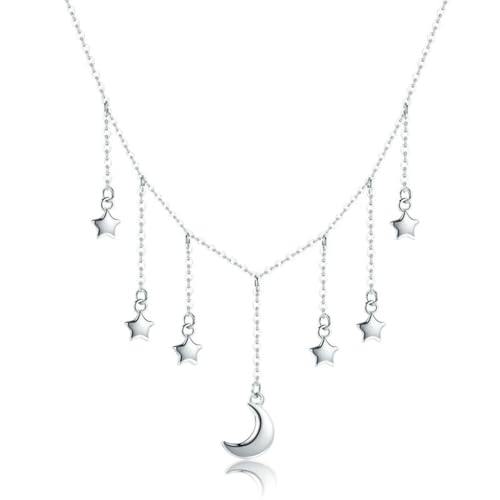 Collier de tour de cou empilable en argent sterling, le cadeau d'anniversaire idéal