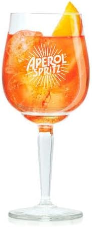 APEROL Spritz Cocktail Glass, Wine Stemware