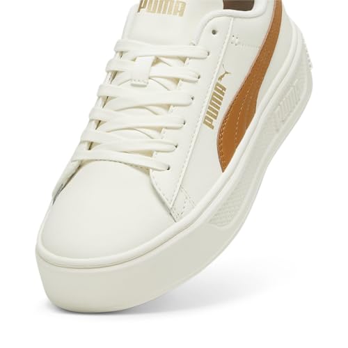Image of Puma Womens Smash V3 Platform Lace Up Sneakers Shoes Casual