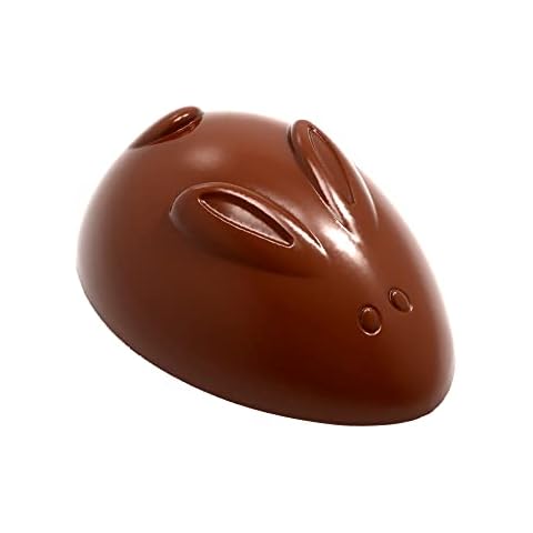 CW1875 Chocolate World Professional Polycarbonate Abstract Rabbit Mould - Designer Belgium Chocolatier Cover