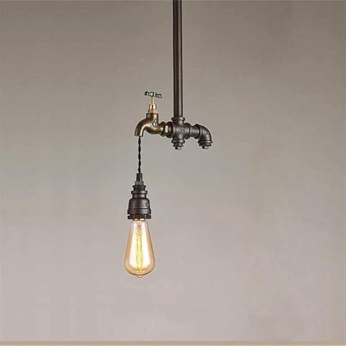 Plafonnier américain fer rétro pour remplacer un luminaire terne