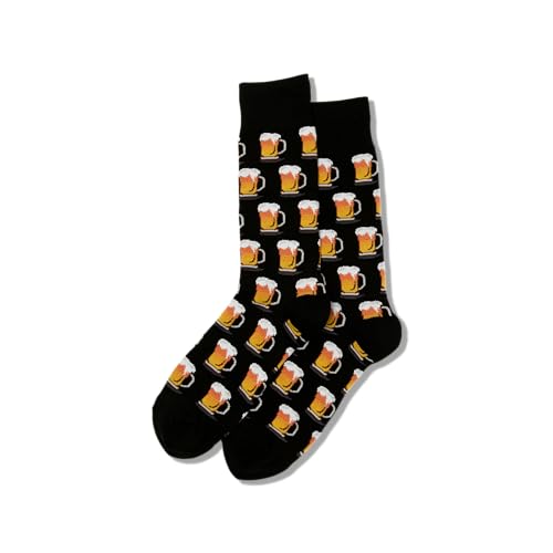 Hot Sox Men's Fun Cocktail Drinks Crew Socks - 1 Pair Pack - Happy Hour Cool & Funny Novelty Gifts2