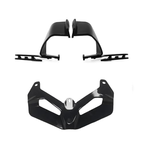Ailerons de carénage avant carbone RR600 look combat moto