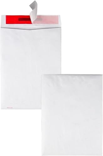 Miniatura 3 de Quality Park Sobres de envío Survivor, a prueba de manipulaciones, 9 x 12 pulgadas, hechos con material DuPont Tyvek fuerte y ligero, solapa para