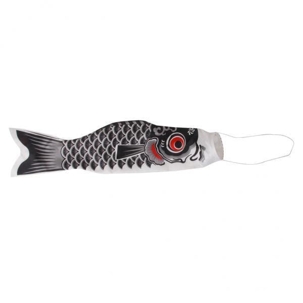 HEAVENGLOW 15x55-150cm Various Japanese Windsock Carp Koi Nobori Sailfish 100cm Black-picture-14
