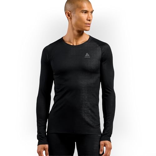 Odlo Unterhemd Herren Langarm Active F-Dry Light I Funktionsshirt I...