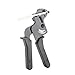 Cable Tie Tool, Stainless Steel Fastening Cable Tie Gun Tensioner Cutter Tool Cutting Width within 12mm