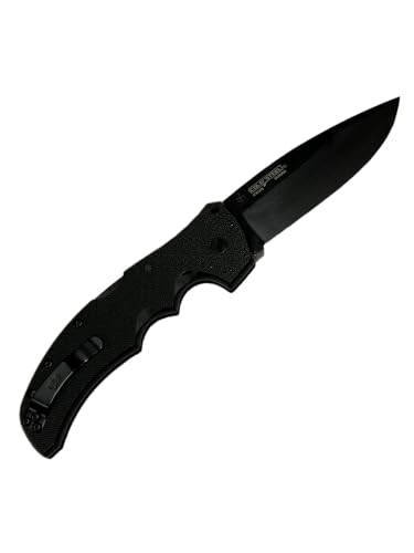 Image of COLD STEEL Recon 1 4 inch S35VN Razor-Sharp Blade 5.375 inch G-10 Handle Tactical Folding Knife w /Tri-Ad Lock, Ambidextrous Pocket /Belt Clip