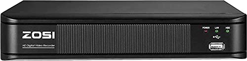 ZOSI 防犯レコーダー 8ch H.265+映像圧縮 デジタルレコーダー...