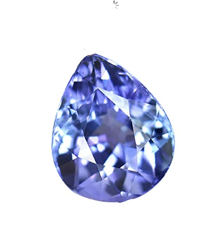 Tanzanite naturelle 0.97 ct pour remplacer un saphir rayé ou terne
