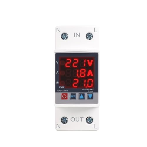 Relé protector de voltaje para proteger electrodomésticos contra picos de corriente 230V 2