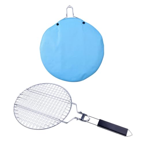 ibasenice 1Juego Barbacoa De Inoxidable Smontable para Asar Aire para Carnes y Verduras con Práctico Limpiar