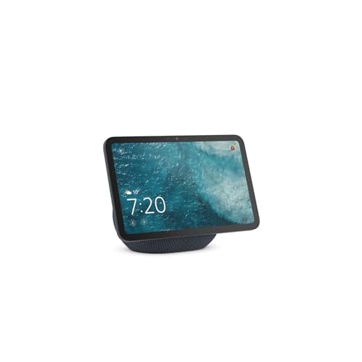 Amazon Echo Show 8 (nouvelle génération) : écran HD 8,7" aux couleurs éclatantes, avec son spatial et Alexa (graphite)