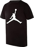 Nike Air Jordan Boys Jumpman 23 Dri-Fit T-Shirt (X-Large, Black)