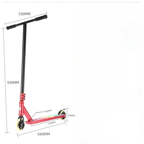 Pakabi フリースタイルキックスクーター ブラックゴールドTバー